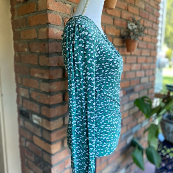 Boden Wrap Front Jersey Top - Picture 6 of 6